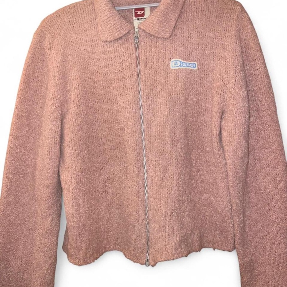 Vintage Diesel Wool Women's Pink Jacket